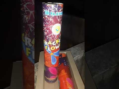 Testing of 4" Sky Shot # Crackling Flowers # Rajeshwari Fireworks