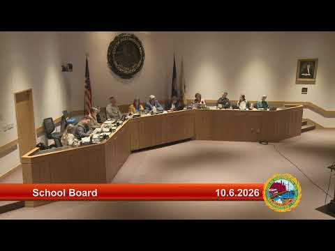 10.6.2026 School Board