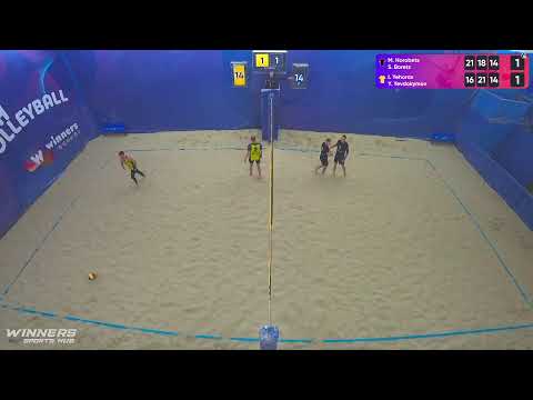 09:55 M. Horobets / S. Borets - I. Yehorov / Y. Yevdokymov 27.09.2022 | Winners Beach Volleyball
