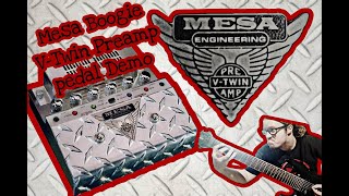 Video thumbnail for Mesa Boogie - V-Twin Preamp pedal Demo by Juveri Setila