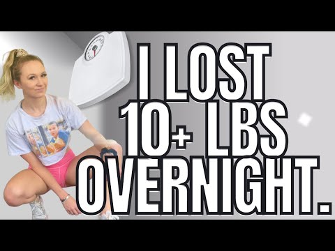 I LOST 10 LBS OVERNIGHT | STEP-BY-STEP WATER CUT | THE UPDATED PLAN | HOW TO LOSE WEIGHT FAST