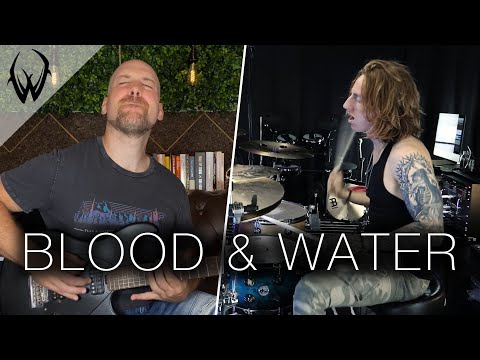 Wyatt Stav Ft. Alex Raykin - Memphis May Fire - Blood and Water (Guitar and Drum Cover)
