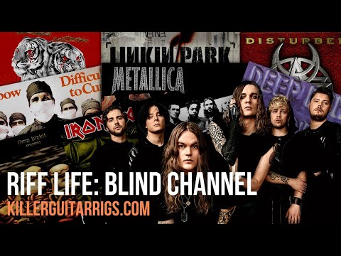 Blind Channel 2022 Interview - Talking guitar - Iron Maiden, Limp Bizkit, Metallica and more!