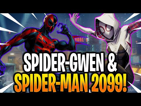 *NEW* SPIDER-GWEN COMING SOON!? SPIDER-MAN 2099 NEXT! - MARVEL Strike Force - MSF