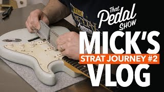 Video thumbnail for Mick’s Vlog – Blue Strat Gets A Callaham Bridge – That Pedal Show by That Pedal Show