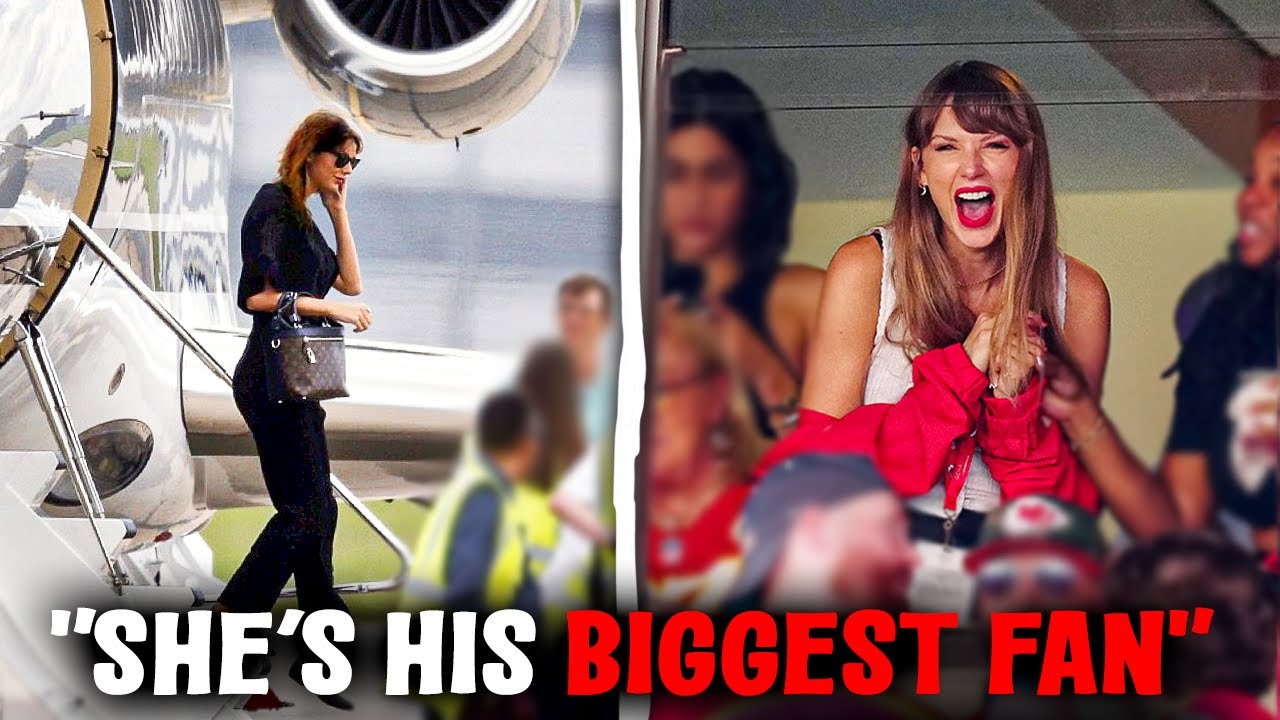 ADORABLE! Taylor Swift Attends Travis Kelce's First Game Of The Season