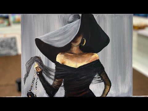 “All Dolled up” Acrylic Painting Tutorial