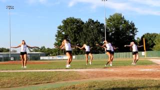 preview picture of video 'Sedalia Bombers Baseball Diamond Dancers from Studio A Dance'