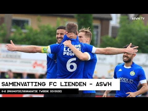 Samenvatting FC Lienden - ASWH 0-2 (Play-offs Tweede Divisie, 08-06-2019)