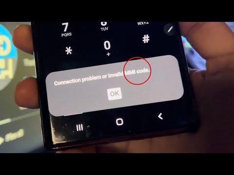 My Samsung MMI Code Invalid or Connection Problem
