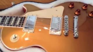 Video thumbnail for Gibson Les Paul Standard Gold Top Electric Guitar 2012 by Ian Harkin