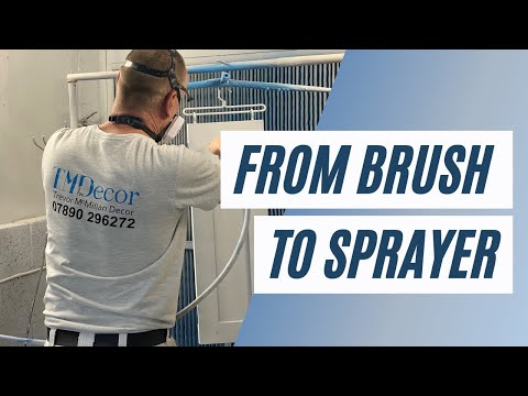 From Brush to Sprayer: Trevor's Journey in Decorating and the Power of Airless Spraying