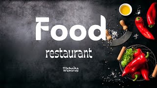 Download the video "✨Restaurant - Delicious Recipes with Elegant Design! | HTML, CSS, JS"