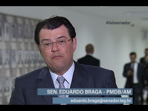 Eduardo Braga fala da iniciativa em favor da Zona Franca de Manaus