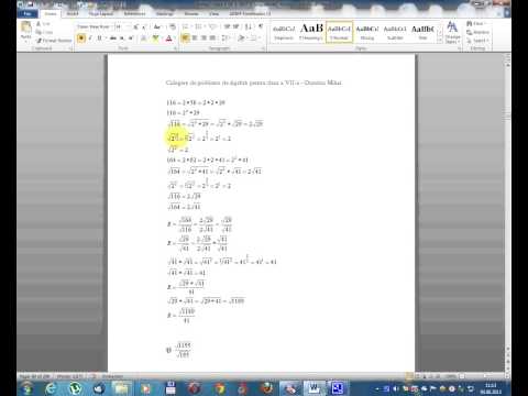 Clasa a VII- a - Algebra - Lectia 6