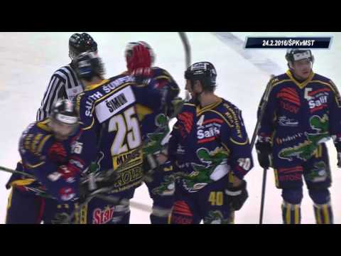 Hokej:(24.2.2016) Salith Šumperk vs. HC Most - sestřih