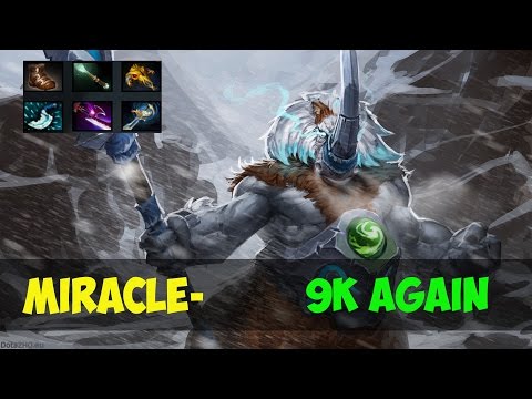 Miracle  9000 MMR again Plays Magnus vol 1 - Dota 2