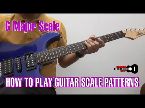 How To Play Guitar Scale Patterns | G Major Scale - 3 Octaves