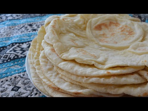 Lebanese Flatbread // Quick // No knead // Vegan
