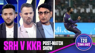 Sunrisers choke, Varun leads KKR heist | T20 Time:Out Live | SRH v KKR Post show