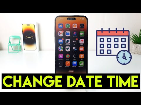How to Change Date & Time in iPhone 14 Pro Max - Time Zone Settings