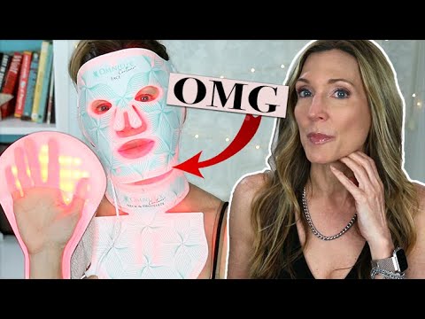 OmniLux LED Mask ~ 3 Month Results! Before & After Face, Neck, & Hand!