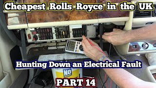 Hunting Down an Electrical Fault on the Rear Windows of the Rolls Royce - PART 14