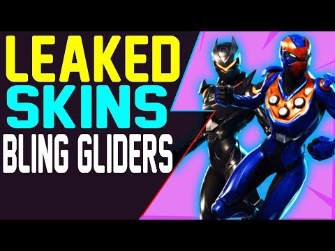 New Fortnite Leaked Skins Female Carbine And Omega Skins Fbi Agent Skins Gliders Back Blings Netlab