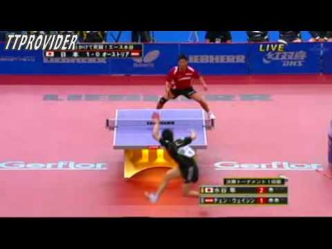 WTTC 2010: Jun Mizutani - Chen Weixing