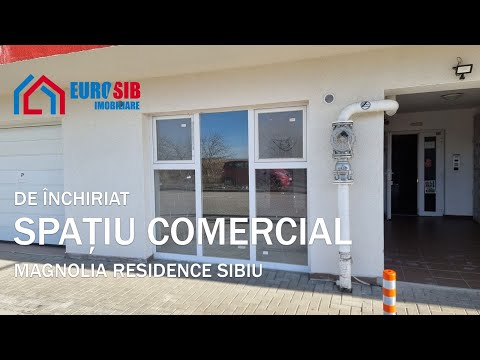 Spatii comerciale Sibiu - Spatiu comercial de inchiriat in Sibiu, Ansamblul Magnolia Residence Sibiu