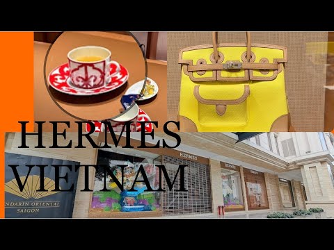 Prespenda US$ 33 mil 😇. Visite a loja Hermes em Sài Gòn, Vietnã. FVlog# 29