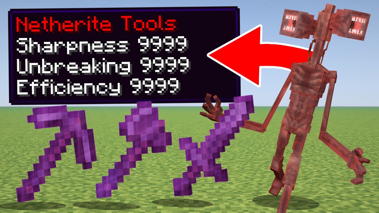Minecraft, But Horror Mods Drop OP Items