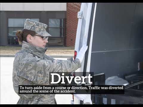 What is Divert? | How to Say Divert in English? | How Does Divert Look?
