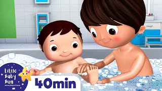 Bath Time | Nursery Rhymes &amp; Kids Songs | Little Baby Bum | Cartoons For Kids | +More Nursery Rhymes