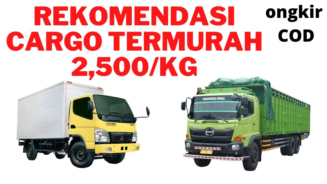 3 REKOMENDASI KURIR EKSPEDISI CARGO MURAH dan HEMAT 2,500/Kg