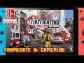 Firefighting Simulator - The Squad - (Nintendo Switch) - Framerate & Gameplay