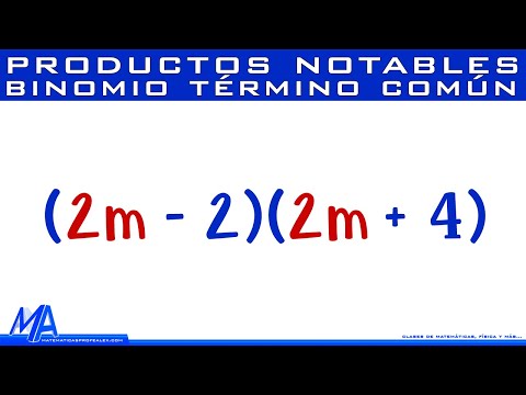Productos notables | Binomio con término común