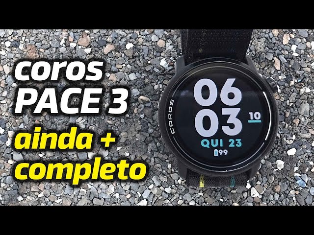 Coros PACE 3 - AINDA MAIS COMPLETO