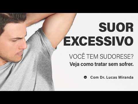 Você tem suor excessivo? Saiba que isso tem solução