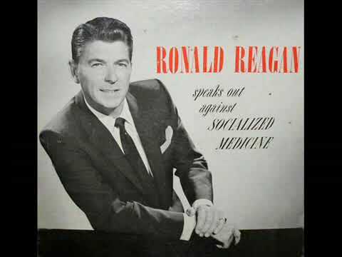 Ronald Reagan speaks out against socialized medicine