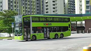 (TTS) SG5881D On Service 992 At Tengah Interchange Bus Park