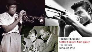 Clifford Brown & Chet Baker - Trumpet Legends