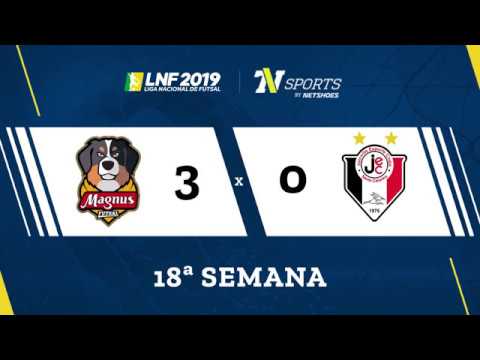 LNF2019 - Gols - 18r - Magnus 3 x 0 Joinville