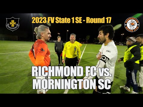 2023 FV State 1 SE, Rd 17 - Richmond v Mornington