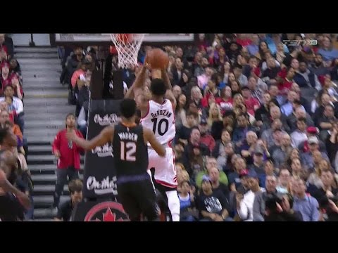 Raptors Highlights: DeRozan Right to the Rim - January 22, 2017