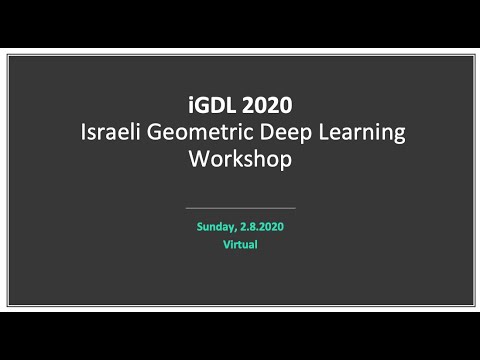 iGDL 2020: Israeli Geometric Deep Learning Workshop