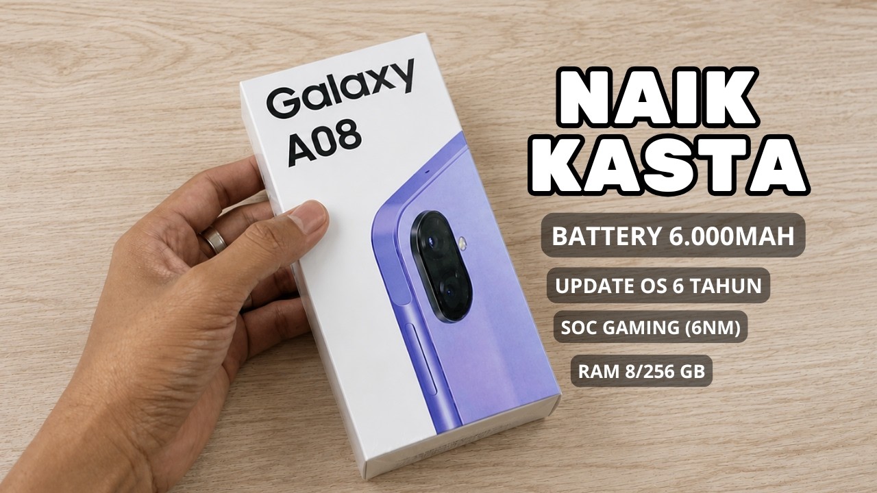 AKHIRNYA BATERAI 6000MAH‼️SAMSUNG A08 MASIH MURAH MAKIN MENARIK
