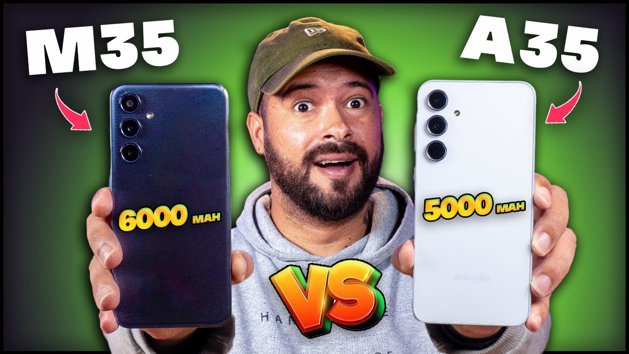 GALAXY M35 ou GALAXY A35 qual é o MELHOR para VOCÊ?! 🤔