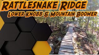 Trail review for Lower Knob and Mountain Boomer