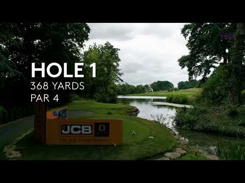Hole 1 Course Flyover with Christina Kim at The JCB Championship